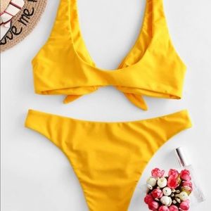 Two piece bathing suit